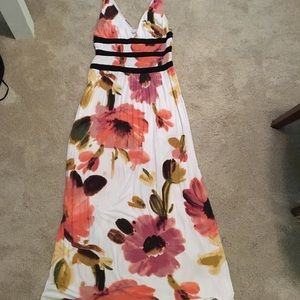 Floral maxi dress